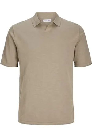 JACK & JONES JJKANE Knit Split Neck Polo
