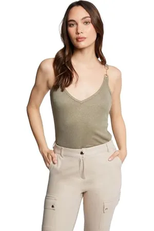 Morgan Damen 242-delia Trägershirt/Cami Shirt, , M