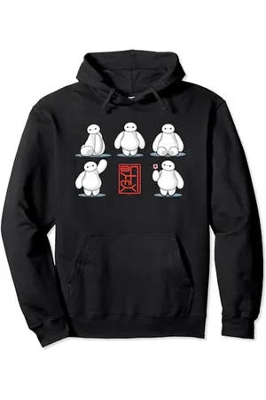 Disney Big Hero 6 Baymax Many Poses Pullover Hoodie