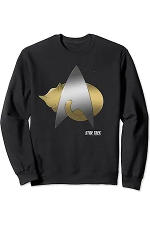 Star Trek Next Generation Kitty Cat Logo Sweatshirt