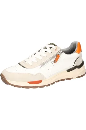 Mustang Herren 4186-307 Schnuerhalbschuh, ivory/Ice, 43 EU