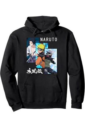 Naruto Shippuden 3 Tafeln und Kanji Pullover Hoodie