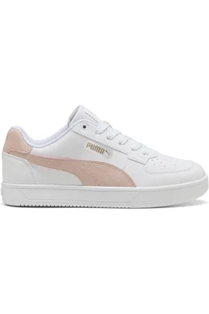 PUMA Unisex CAVEN 2.0 Sneaker, White-Rose Quartz Gold, 37.5 EU