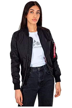 Alpha Industries Damen Ma-1 TT Bomberjacke, , Small