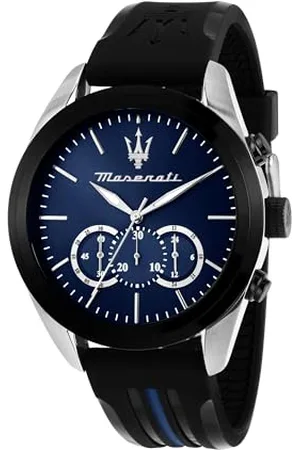 Maserati Herrenuhr, Chronograph, Analog, Stahlarmband, Traguardo Kollektion – R8871612044