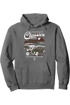 Volkswagen Typ 2 T1 Campervan & Beetle Classics Pullover Hoodie