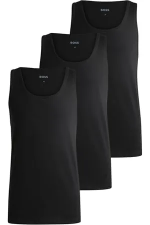 HUGO BOSS Herren Tank Top, Modern, New - Schwarz1, XXL
