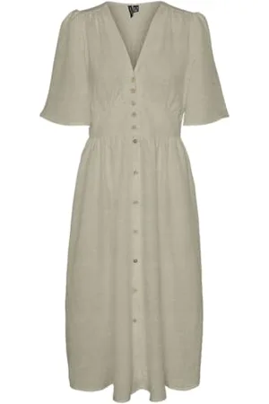 VERO MODA Vmmelaney 2/4 Blk Dress WVN Noos