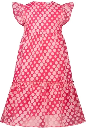 Salt & Pepper BY KIDS PARK Mädchen Girls Summer Dress dots Kinderkleid, , 140 cm