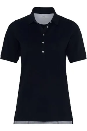 Brax Style Cleo Poloshirt unifarben in Einer Pima Pique Qualität