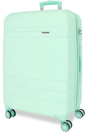 MOVOM Galaxy Koffer, groß, blau, 53 x 78 x 31 cm, ABS, seitlicher Kombinationsverschluss, 110 l, 4,92 kg, 4 Doppelrollen, , Großer Koffer