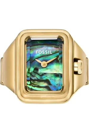 Fossil Damen Analog Quarz Uhr mit Edelstahl Armband ES5411