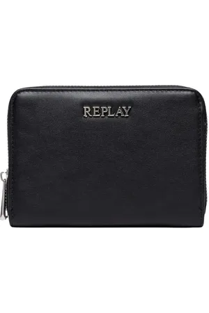 Replay Damen Portemonnaie Klein, Schwarz (Black 0098), OneSize