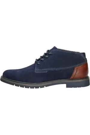 Bugatti Herren Schnürstiefel, Männer Stiefel Kaltfutter,uebergangsschuhe,Chukka Boots,schnürung,Boots,Winterstiefel,Dark Blue (4100),45 EU / 10.5 UK