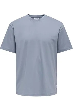 Only & Sons Male T-Shirt Locker geschnitten Rundhals T-Shirt