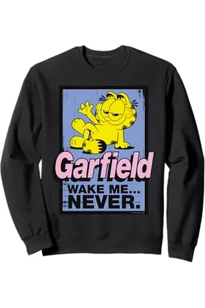 Garfield Wake me never Katze Sweatshirt
