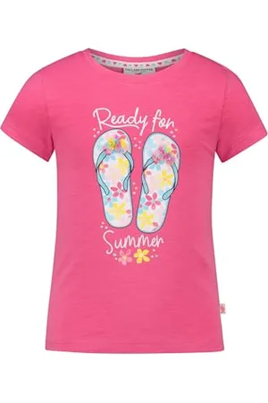 Salt & Pepper BY KIDS PARK Mädchen Flip Flop Print und Stickmotiv T-Shirt, , 128/134 cm