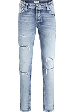 JACK & JONES Male Slim Fit Jeans JJIGLENN JJORIGINAL CB 152 Slim Fit Jeans