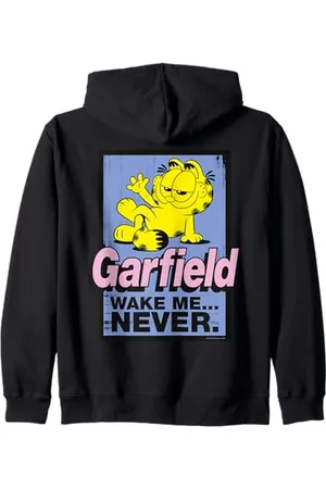 Garfield Wake me never Katze Kapuzenjacke