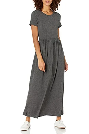 Amazon Damen Ärmelloses Tailliertes Maxikleid (Erhältlich In Übergröße), , L