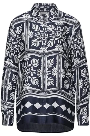 Street one Damen A344664 Print Satin Bluse, , 42