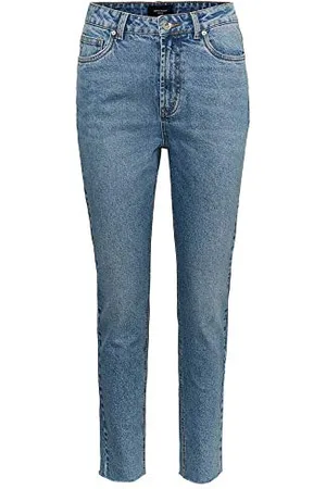 VERO MODA Damen VMBRENDA HR Straight A Cut GU384 GA NOOS Jeans, , 31W / 32L
