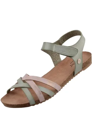 Mustang Damen Sandalen Grün/Multi EU 40