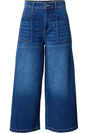 QS by s.Oliver Damen Jeans Culotte, , 34W / 34L EU