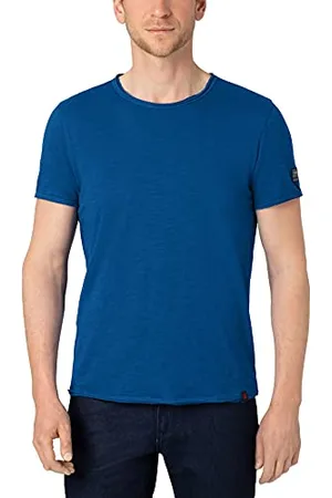 Timezone Herren Ripped Basic T-Shirt, , XXXL