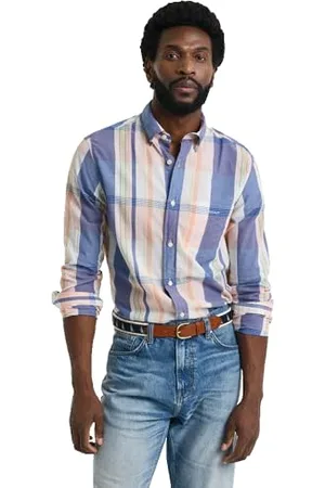 GANT Herren REG Indian Madras Shirt Hemd, , 3XL