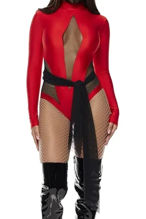 Forplay Damen Slay Something Sexy Ninja Kostüm, , XS-S