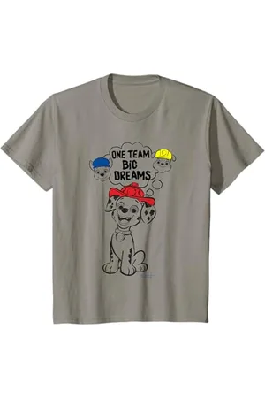 Paw Patrol Kinder - Marshall Rubble Chase One Team Big Dreams T-Shirt