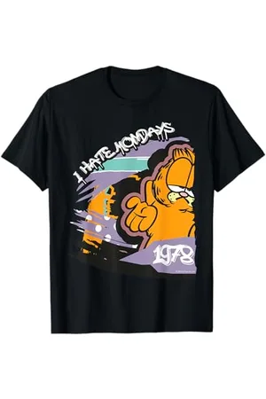 Garfield Ich hasse Montage Streetwear T-Shirt