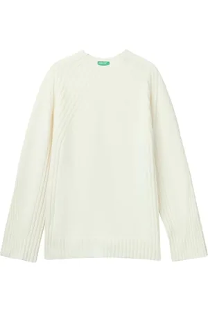 Benetton Damen Trikot Rollkragen M/L 1244D203e Pullover, , L