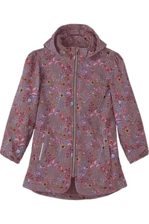 NAME IT Mädchen NKFALFA08 Jacket Long Flower Branches FO Jacke, , 134