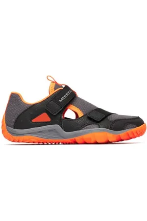 Merrell Unisex Kinder Hydro Quest Sportsandale, Grau/Schwarz