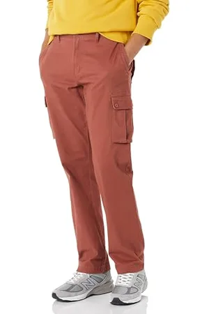 Amazon Herren Gerade geschnittene Stretch-Cargohose (erhältlich in Big & Tall), , 30W / 34L