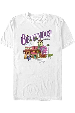 Disney Unisex Encanto Destination Casa Organic Short Sleeve T-shirt, , M