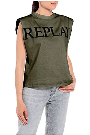 Replay Damen W3568G T-Shirt, , L