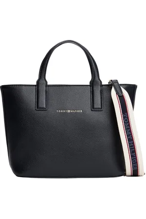 Tommy Hilfiger Damen Tote Bag Tasche Logotape Mini Klein, Blau (Space Blue Corp), Einheitsgröße