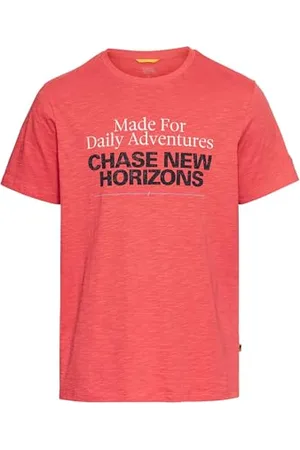 Camel Active Herren T-Shirt mit Print aus Organic Cotton Menswear-L