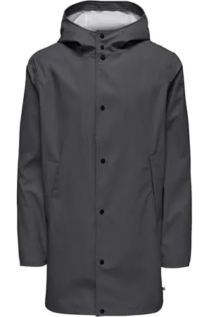 Only & Sons Herren ONSLUCA RAIN Coat OTW Regenmantel, , XXL