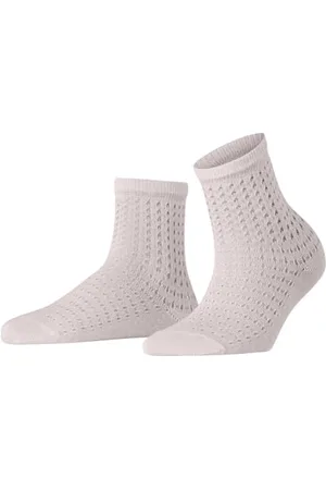 Falke Damen Socken Beach Drop W Sso Baumwolle Leinen gemustert 1 Paar, , 39-42