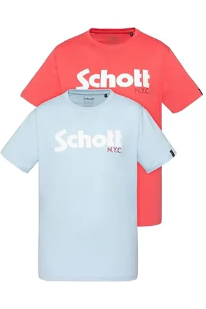 Schott NYC Herren Tspklogo T-Shirt, , XL