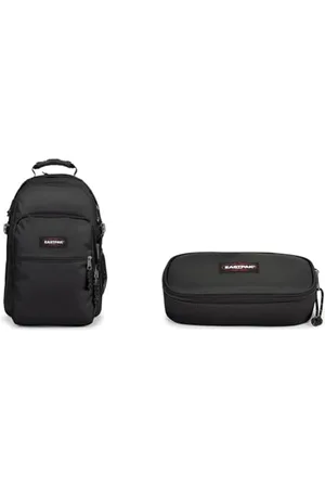 Eastpak Tutor Rucksack, 48 cm, 39 L, Black & Oval XL Single Federmäppchen, 22 cm, (Black)