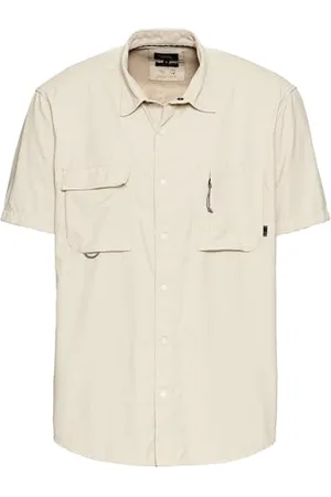 Camel Active Herren Kurzarmhemd mit Cooling Effekt menswear-3XL