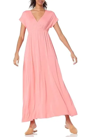 Amazon Damen Tailliertes Maxikleid (erhältlich in Übergröße), , XXL
