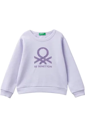 Benetton Mädchen und Mädchen Trikot G/C M/L 3J70G10D3 Sweatshirt, , 82