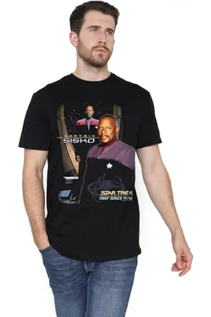 Star Trek Unisex Captain Sisko T-Shirt, , M
