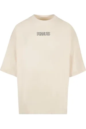 Merchcode Herren Mp5000315-peanuts Logo Huge Tee T-Shirt, , M EU